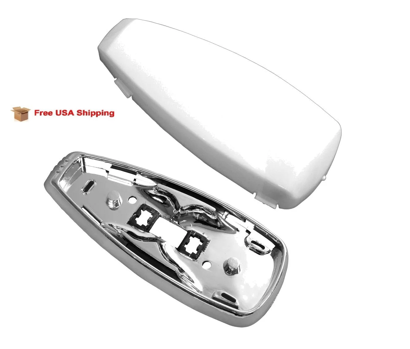 Fits 1967-69 Camaro 1962-69 Nova 1965-67 Chevelle Dome Lamp Lens & Housing