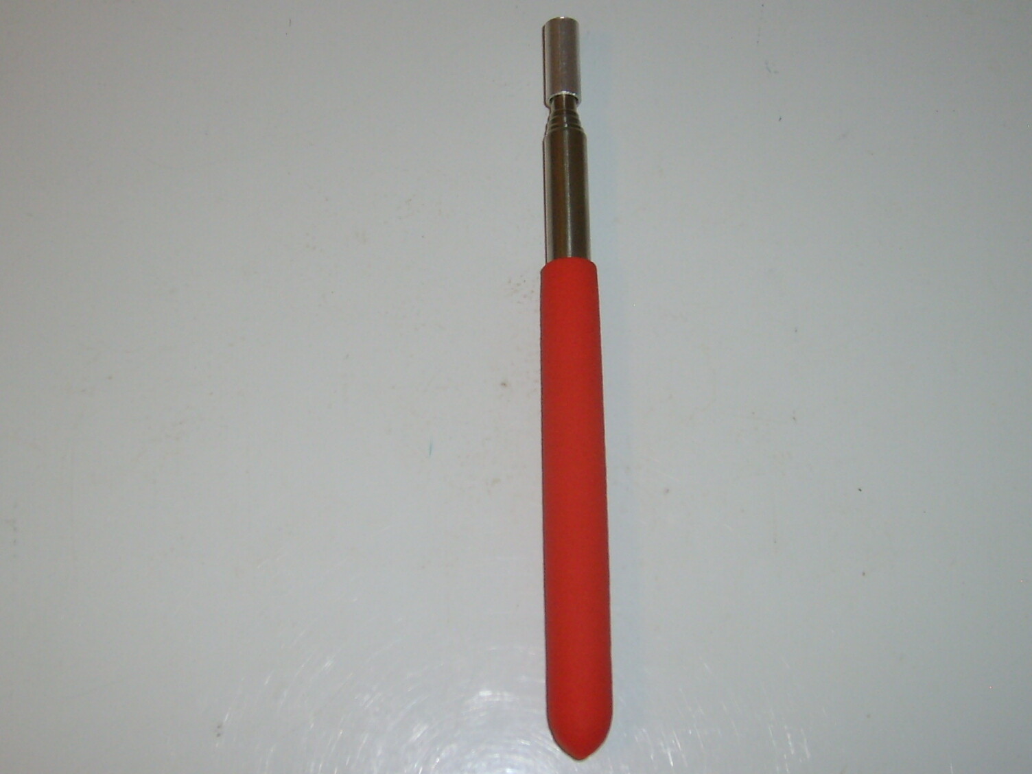TELESCOPIC HANDLE TELESCOPING VARIOUS  COLORS RUBBER HANDLE APPROX 7