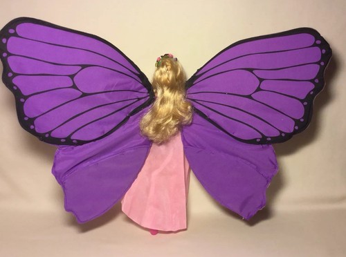 barbie mariposa magic wings doll