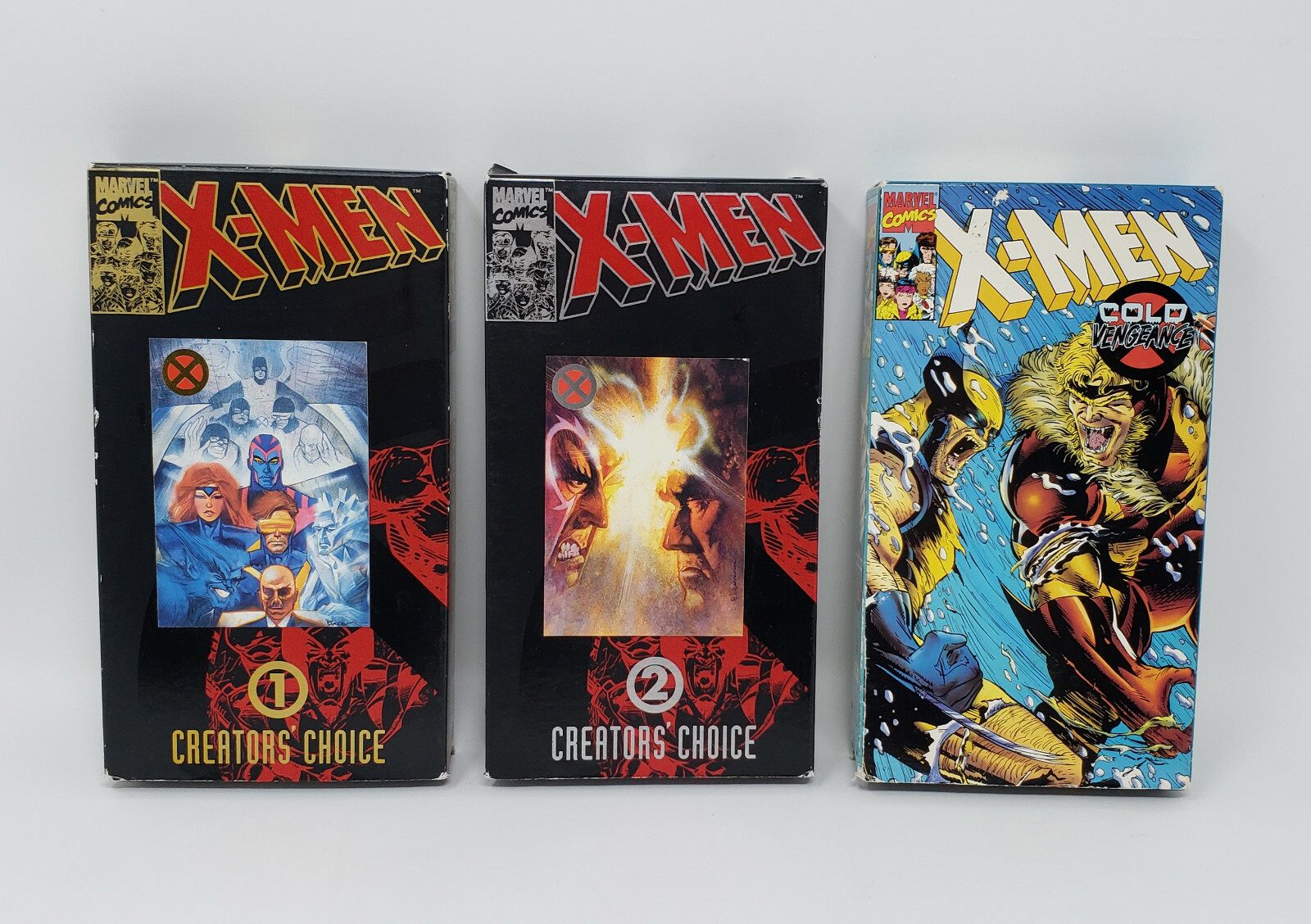 Marvel Comics X-Men The Animated Series VHS Lot Of 3 | eBay