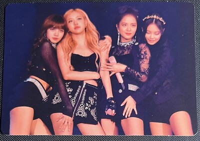 Blackpink Group OT4 Japan Arena Tour 2018 Kyocera Dome Osaka Kpop Poca Photocard