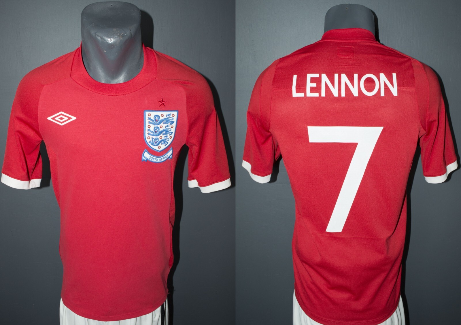 umbro England soccer uniform tee 在原みゆ紀 England Home 2010 Umbro Soccer Jersey Short Sleeve - White