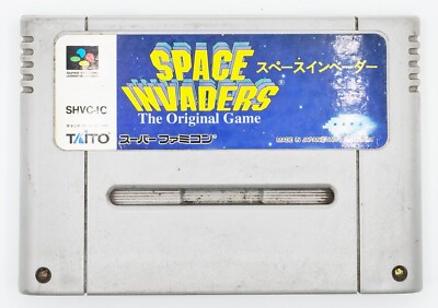 Japan Import 1994 SHVC-IC Space Invaders The Original Game Super Famicom SFC
