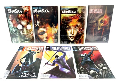 SHADOWMAN Comics Turok 1, End Times 1-3 Run, Deadside 1-3 by Valiant / Acclaim