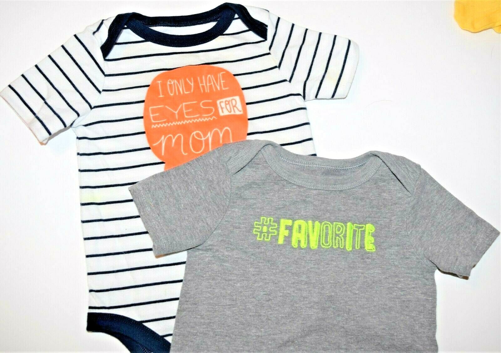 Infant Boys Size 6-9 MO Circo One Piece Body Suit Cheeky Eyes for Mom # Favorite