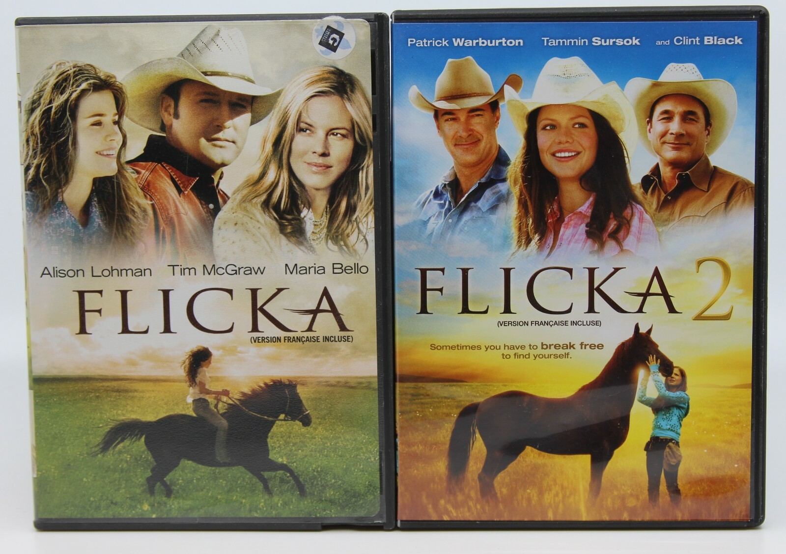 Flicka 1 & 2 - DVD - Alison Lohman, Tim McGraw | eBay