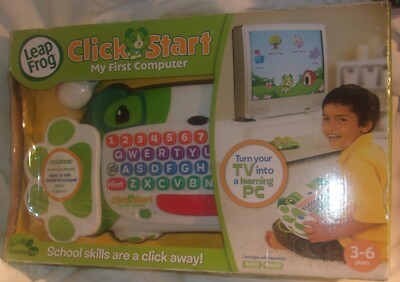 LEAP FROG CLICK START MY FIRST COMPUTER NEW IN OPENED BOX