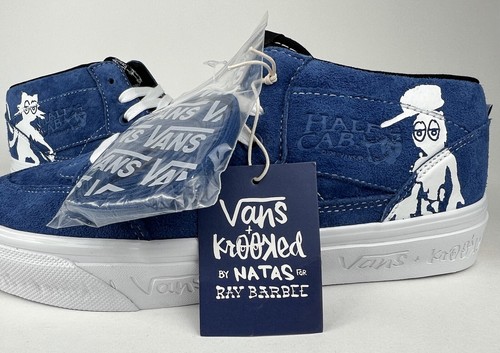 美品　 VANS KROOKED HALFCAB NATAS 27cm Skate Half Cab 92' (Krooked by Natas For Ray) – Premier