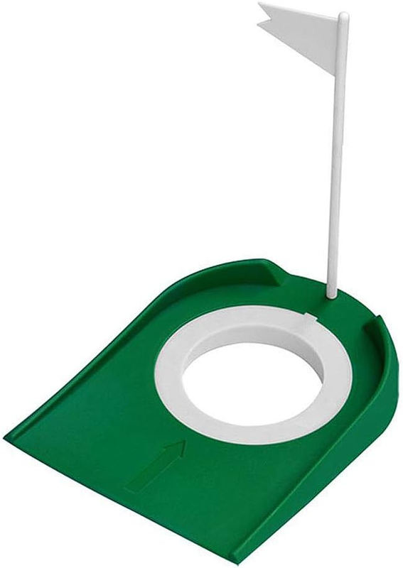 Putting Cup Green Golf Ball Putting Mat Golf Training Aid With Hole