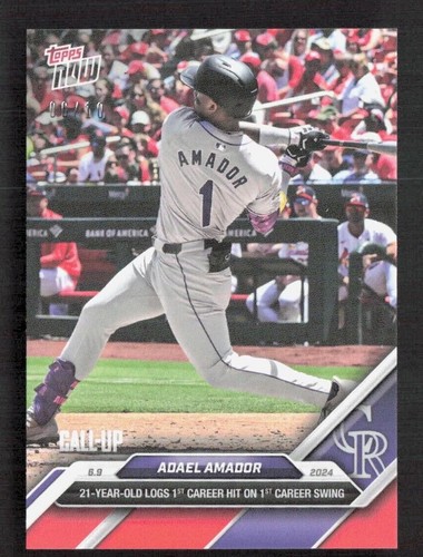 2024 Topps Now - Adael Amador #282
