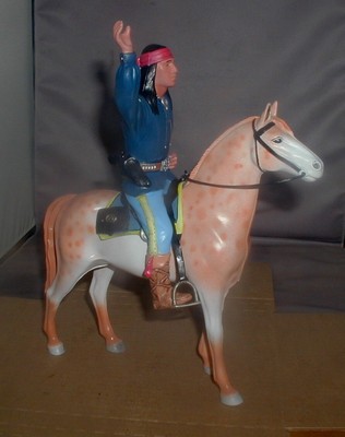 Custom Hartland Chato Apache Cavalry Scout 1886 Pro Painted