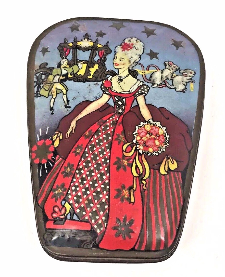 George Horner & Co England Candy Tin Vintage 1950s