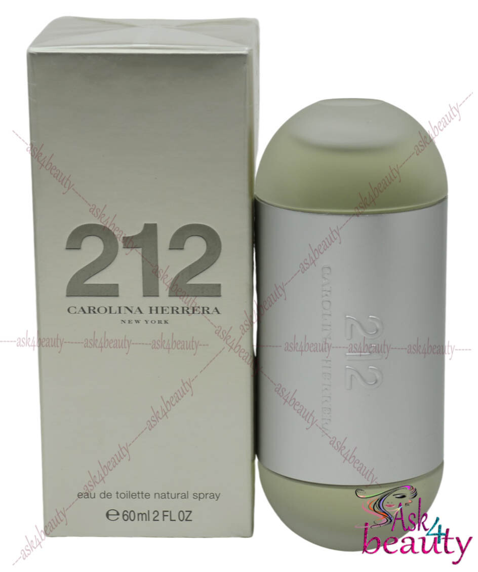 212 By Carolina Herrera 2oz/60ml Edt Spray For Women New In