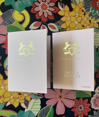 Parfums de Marly Delina and Delina Exclusif Together, EDP, 1.5ml Each, New