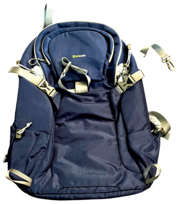 EVECASE Heavy Duty Padded Backback - NEW - Navy Blue