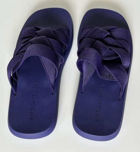 Pre-owned Bottega Veneta $790  Intrecciato Starfish Purple Sandals 12 Us (45) 651402 It