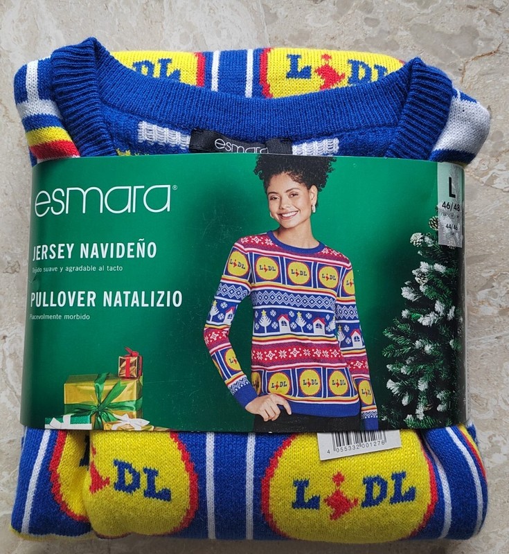 Maglione Natale Lidl Esmara Da Collezione Taglia L Donna