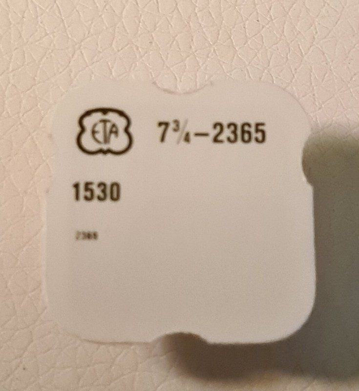 Klinkenrad - Hilfs Umkehrrad FÃ¼R Eta 2365,2369 Neu