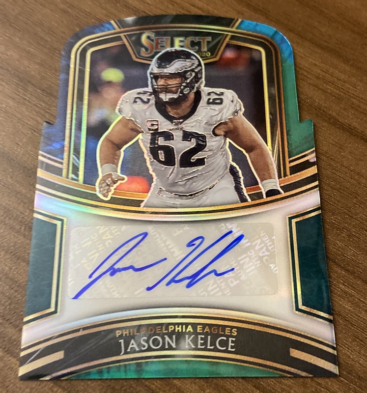 Jason Kelce Football Card Database - Newest Products will be shown first in the results - 50 Per