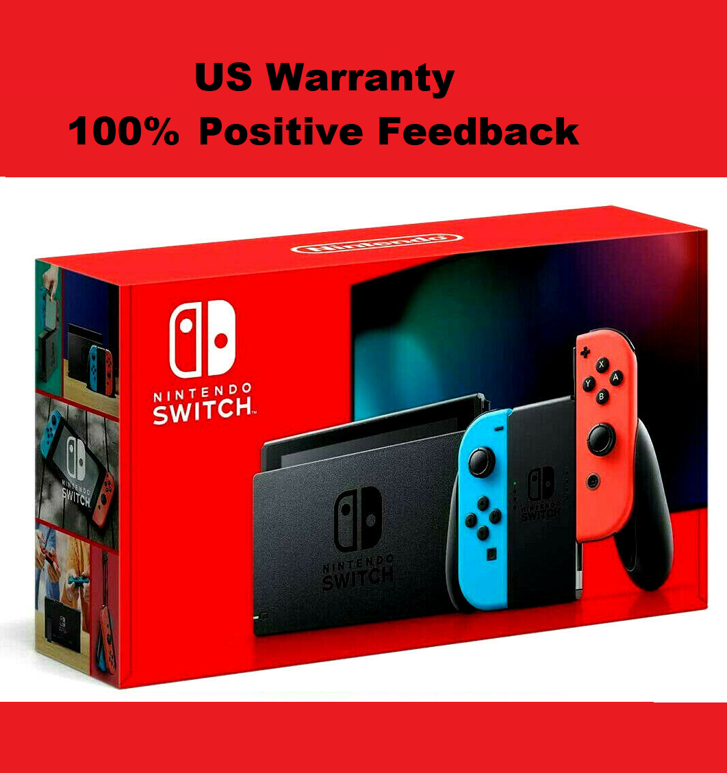 🔥 Nintendo Switch 32GB Game Console w/ 2 Neon Blue/Red