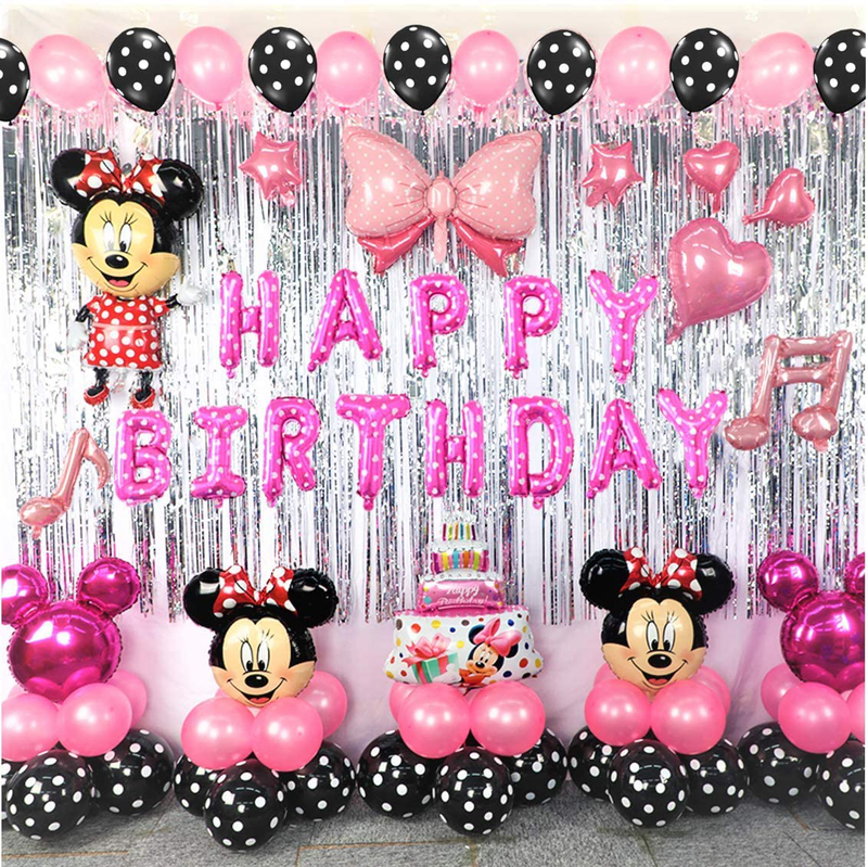 Minnie mouse party on sale decorations