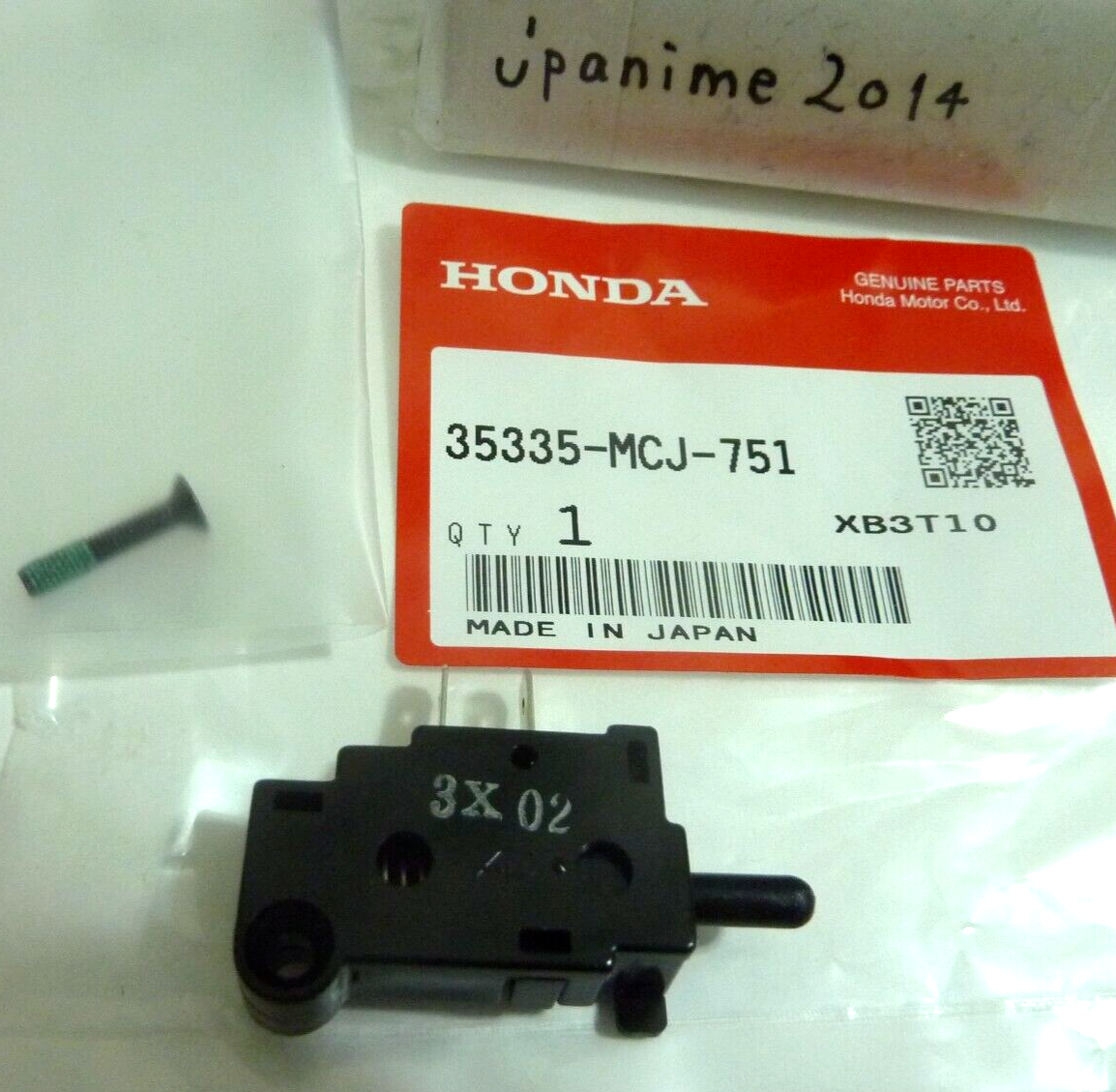 2000-2018 Honda CB CBR Clutch Switch Set 35335-MCJ-751 - Sun Coast Cycle Sports | Used Motorcycle Parts