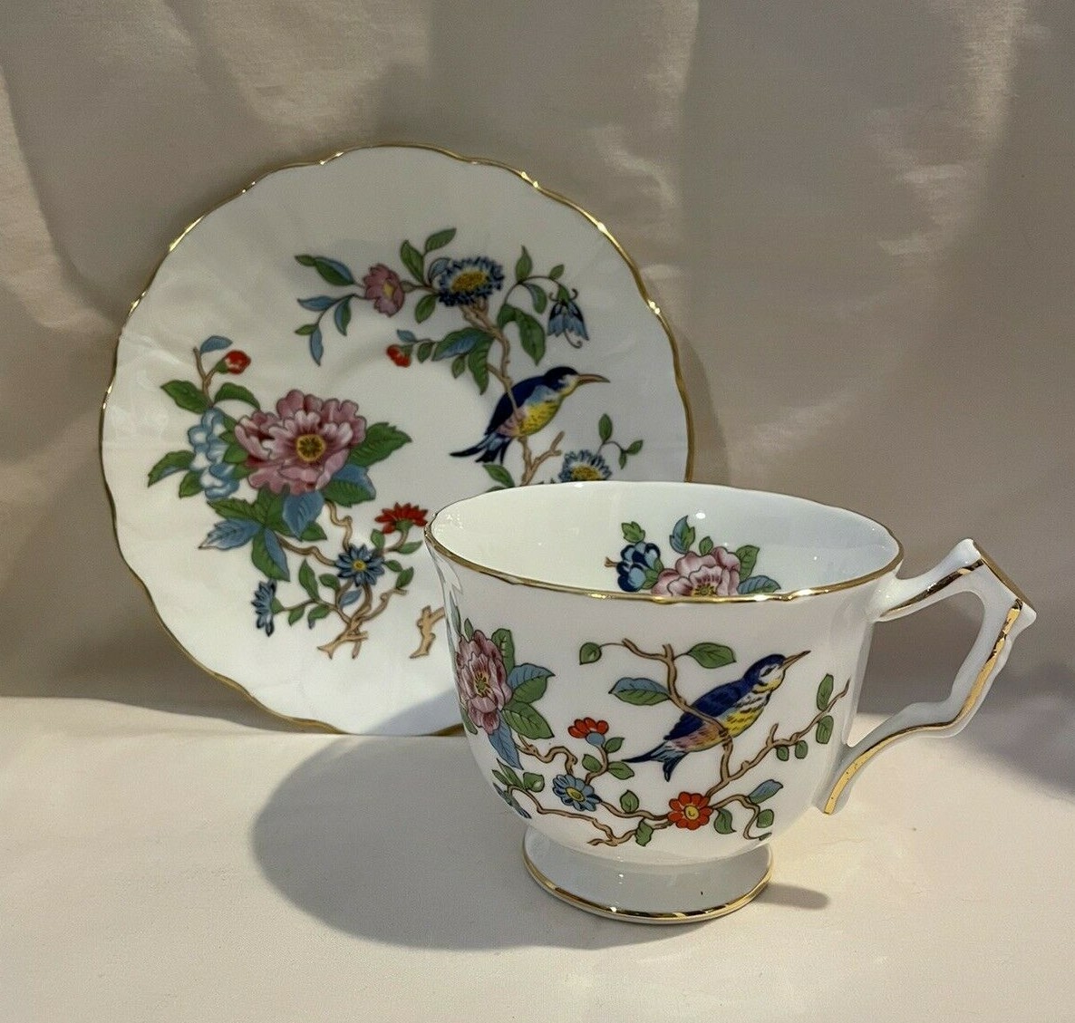 Aynsley Bone China - Made in England - Tea Cup & Saucer | eBay