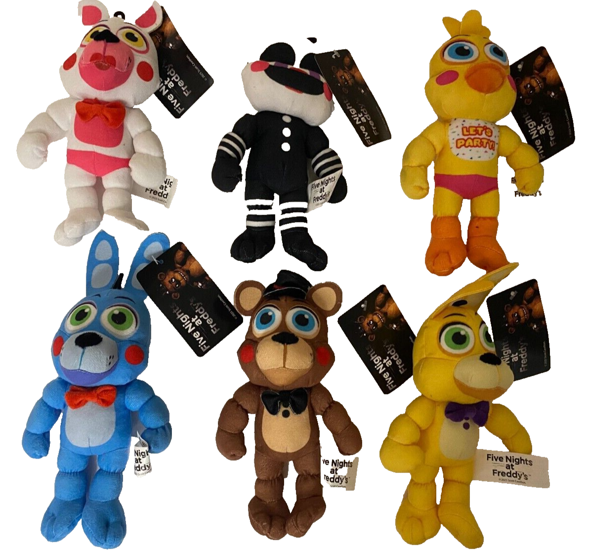 Set of 6 FNAF Plush Toys Animatronics Five Nights at Freddy's 8