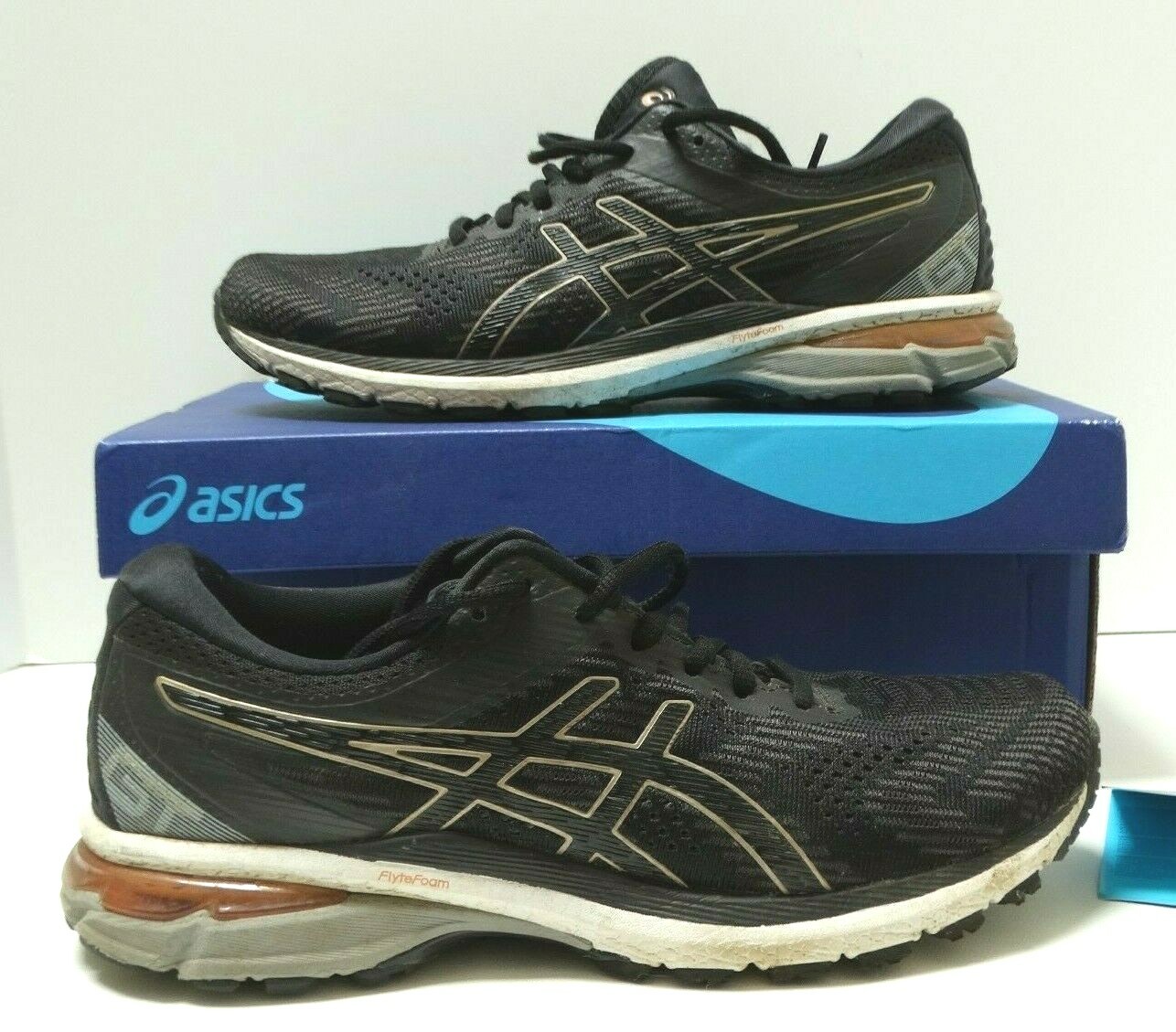 Asics Womens GT 2000 8 1012A591 Black / Sheet Rock Running Shoes Size W8.5  (8H) | eBay
