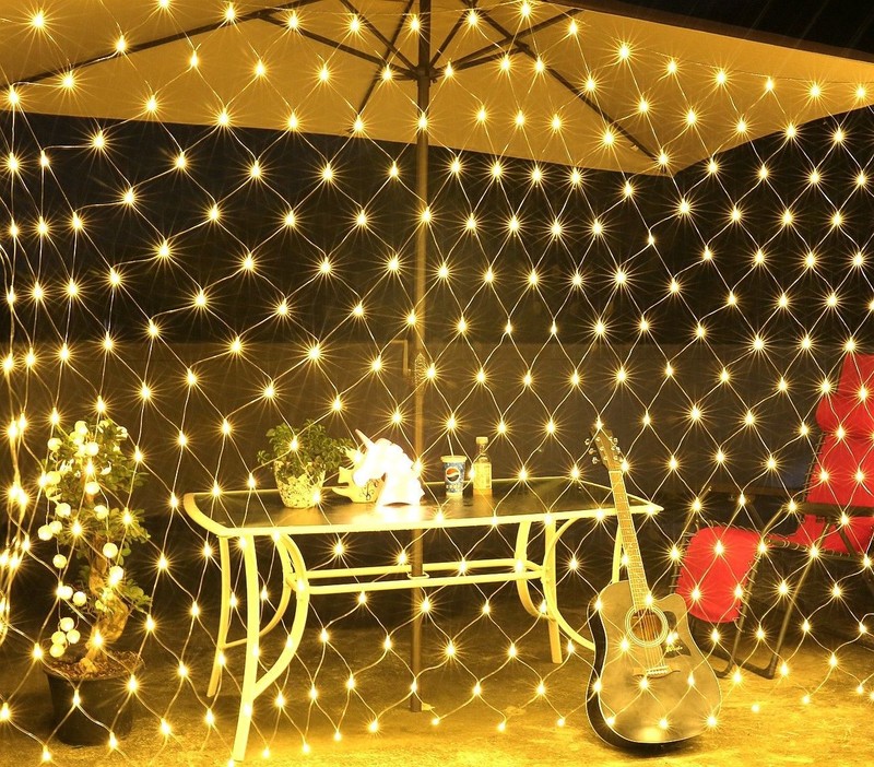 String Lights Led String Lights Fishing Net Mesh Waterproof Christmas Tree Party Outdoor Uk Home Furniture Diy Tohoku Morinagamilk Co Jp