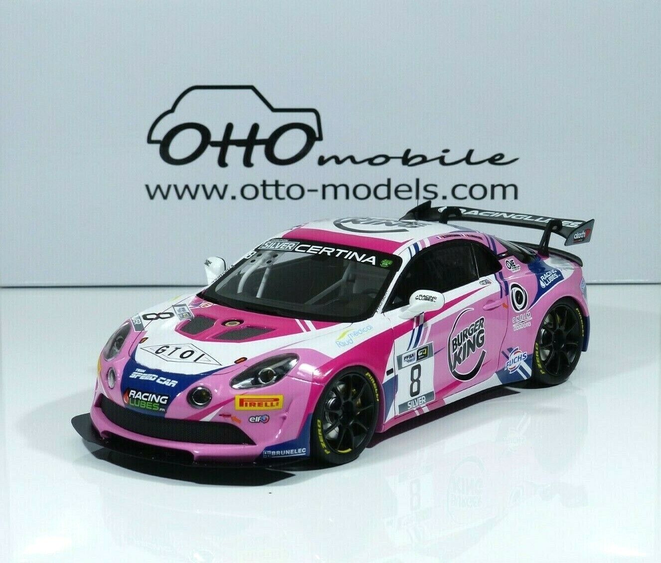 Alpine Renault A110 GT4 #8 Team Speed Car 2020 R. Consani 1 Alpine Renault A110 GT4 #8 Team Speed Car 2020 R. Consani 1