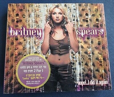 BRITNEY SPEARS oops!... I did it again KOREA ONLY LTD 2CDs plus FREE GIFT