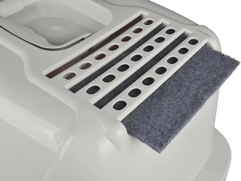 Van Ness Pets Odor Reducing Zeolite Cat Litter Box Air Filter, Fits All Van Ness