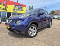 NISSAN JUKE 1.6 VISIA SUPER LOW MILEAGE LOVELY CONDITION GREAT HISTORY