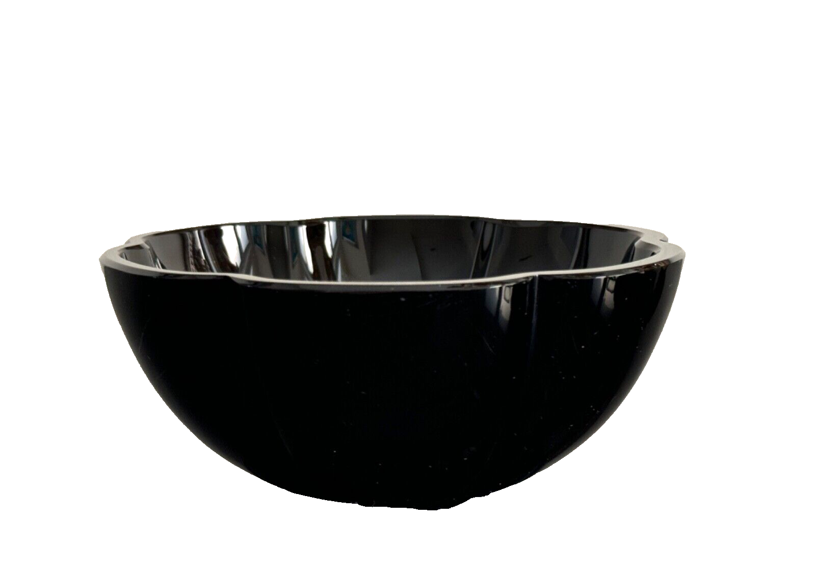 Baccarat フリルエッジ クリスタルプレート BACCARAT France Medium Nautilus Shell Clear Crystal Decor