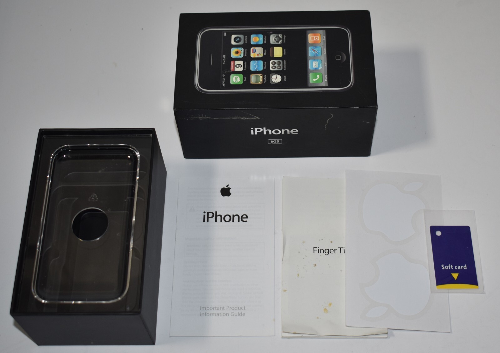 Original 1st Generation Apple iPhone 2G EMPTY BOX Only