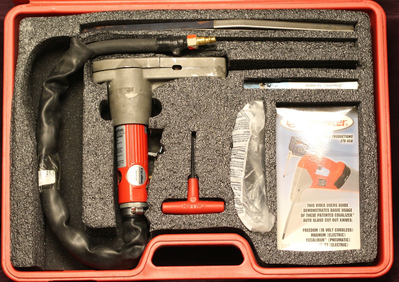 Equalizer Excalibur (aeb405) Interior Auto Glass Cutout Knife