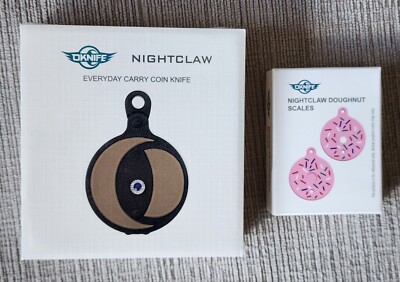 OLIGHT NIGHTCLAW DESERT TAN & DONUT PINK SPRINKLES SCALES