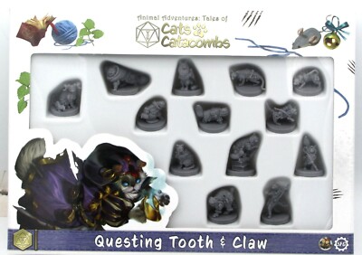Animal Adventures SFAACC-KS Questing Tooth & Claw (Cats & Catacombs) Kickstarter