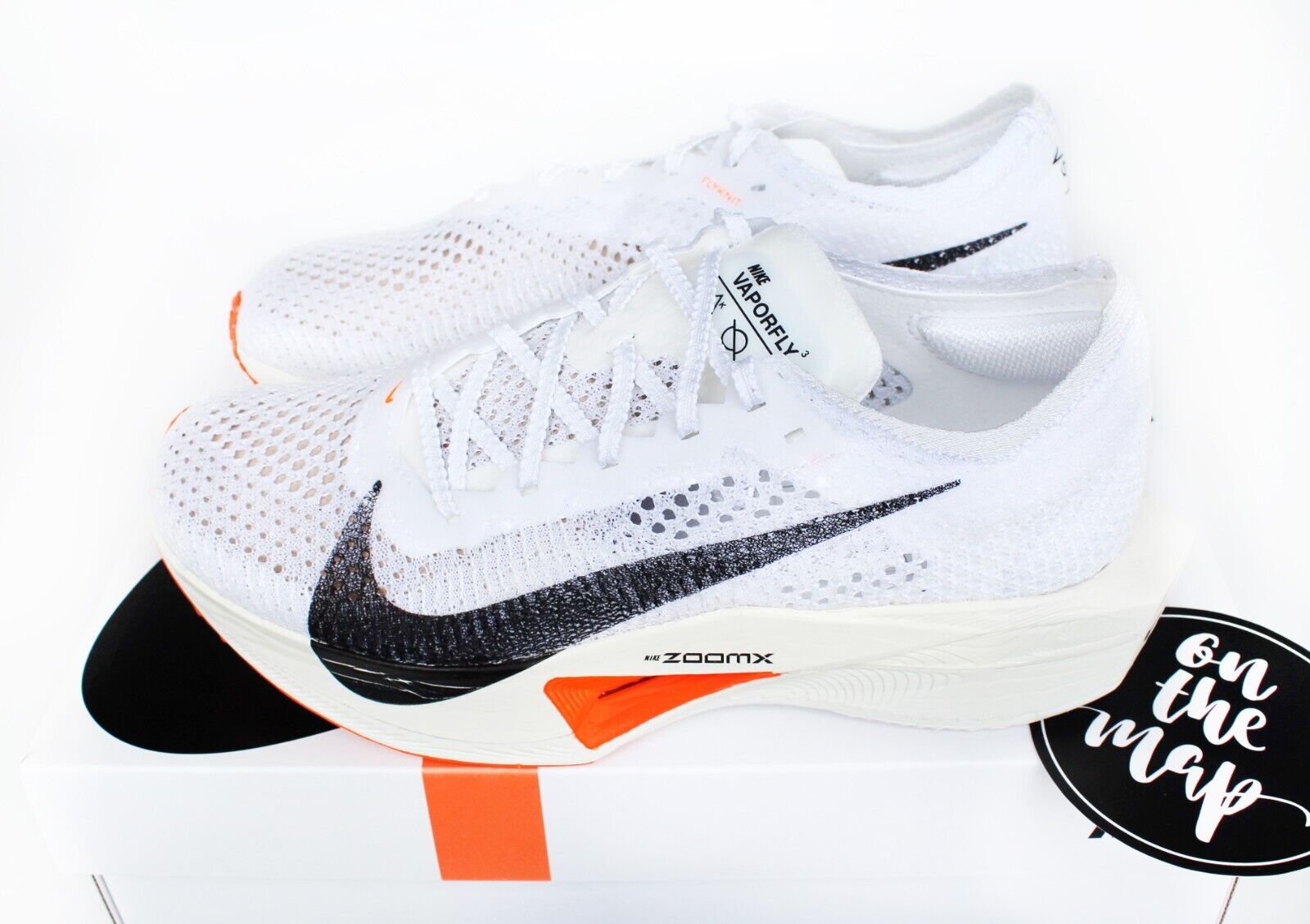 Nike ZoomX Vaporfly Next% 3 Proto Prototype White Black UK 5 Nike ZoomX Vaporfly Next% 3 Proto Prototype White Black UK 5