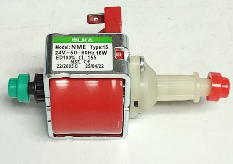 Ulka Model Nme Type 1s Vibration Pump Solenoid 24 Volt Nsf Ed100% 50-60 Hz