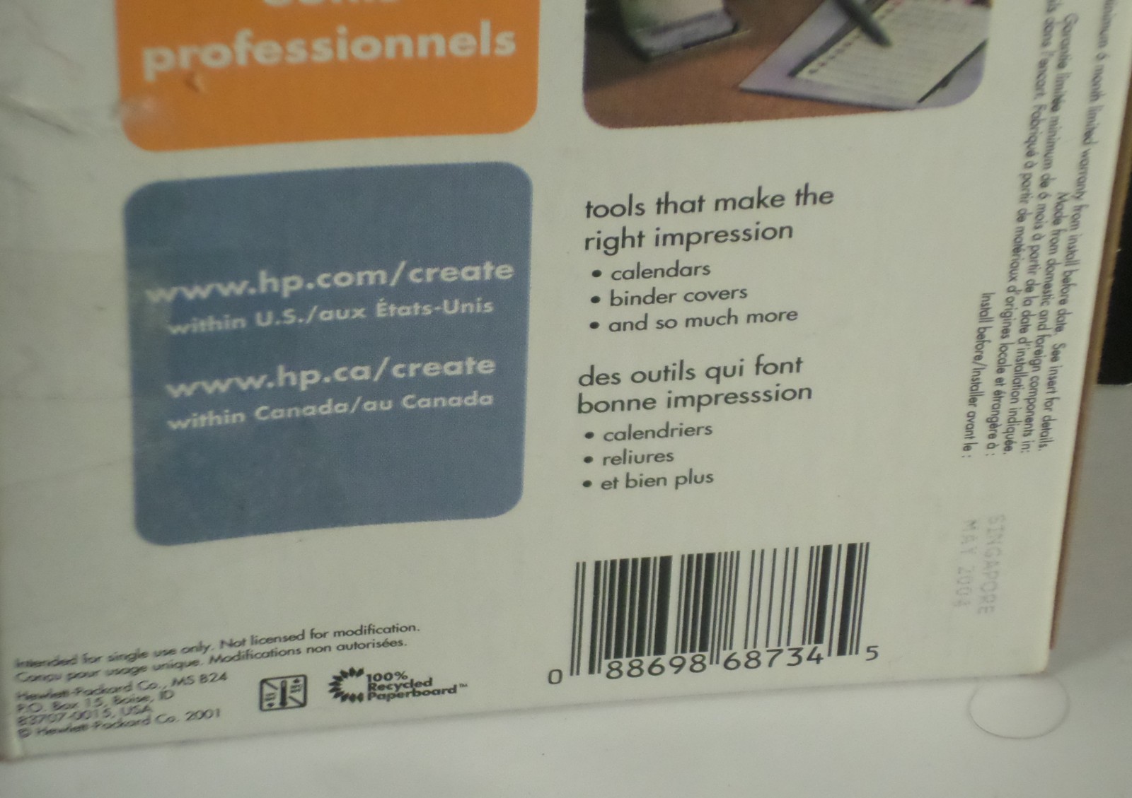 HP Genuine OEM 78 C6578D Tri-Color Ink Cartridge For Inkjet Photosmart Printers