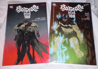 DC Comics Batman Year 100 ~1 of 4 & 4 of 4~ Paul Pope and Jose Villarrubia 2007