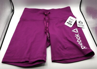 Reebok Women's Essence Bike Short, Size XXL, Passionate Plum