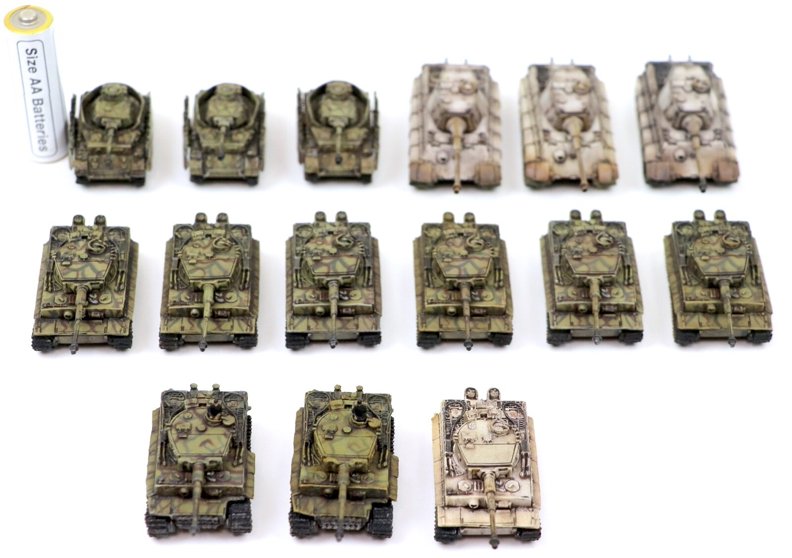 WORLD TANK MUSEUM PANZERTALES （Set of 15）1:144 WTM