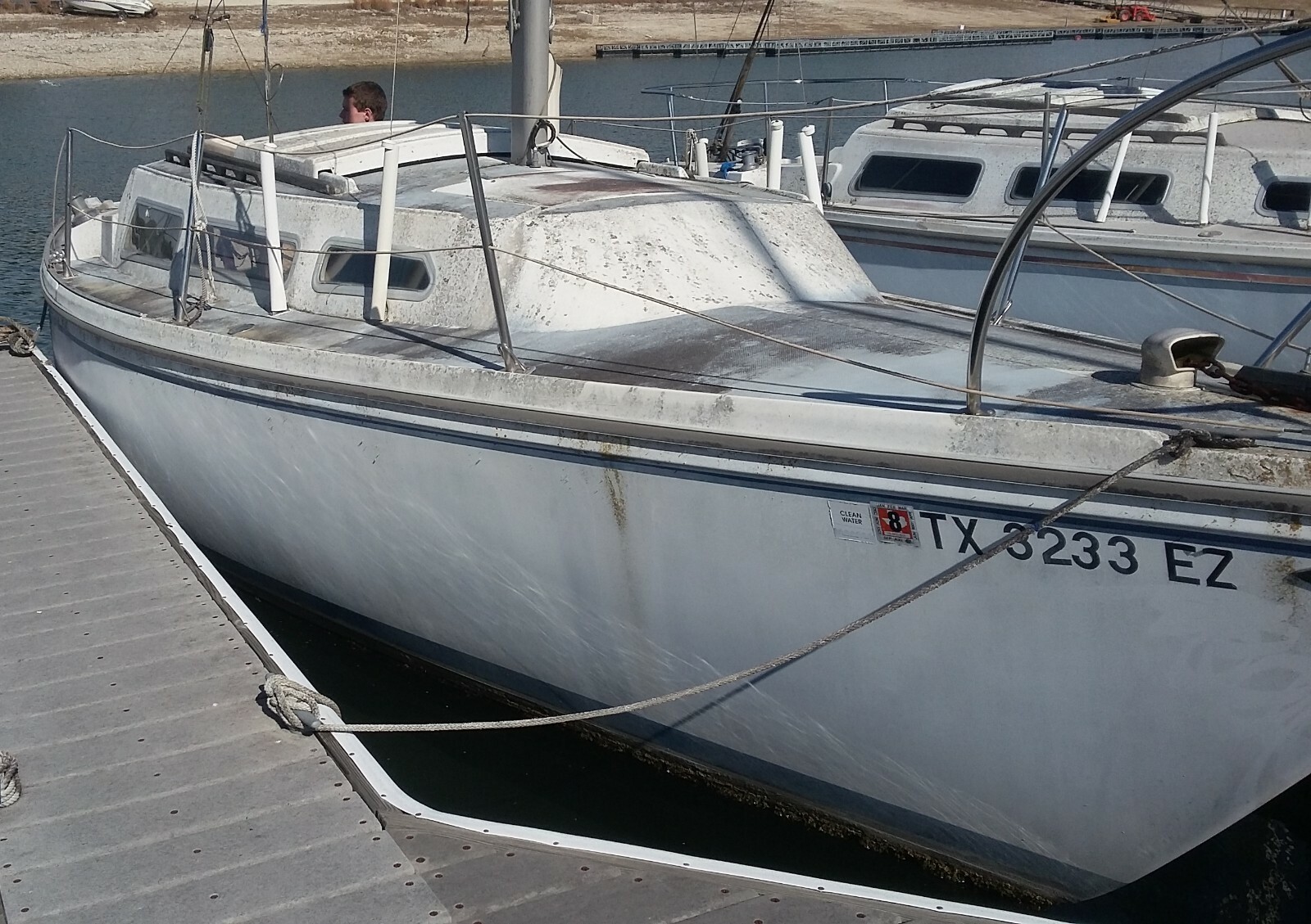 1977 Catalina 26'10" Sailboat - Texas