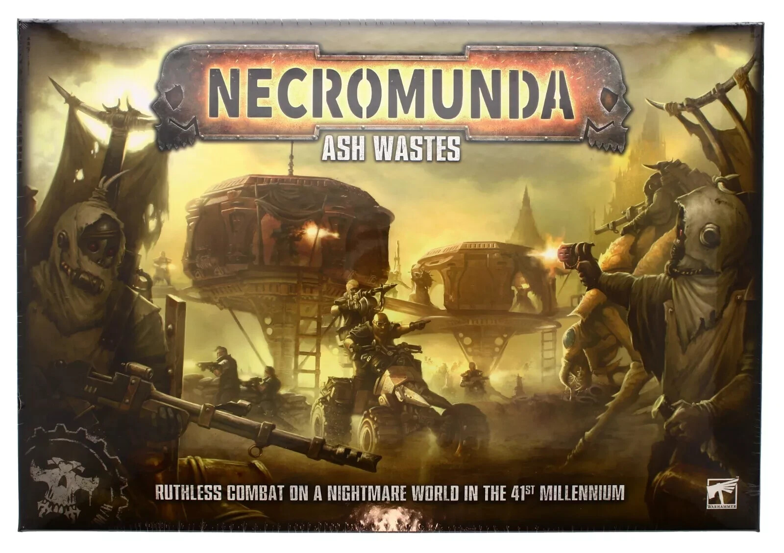Warhammer Necromunda: Пепельные пустоши - Новая и полная комплектация!