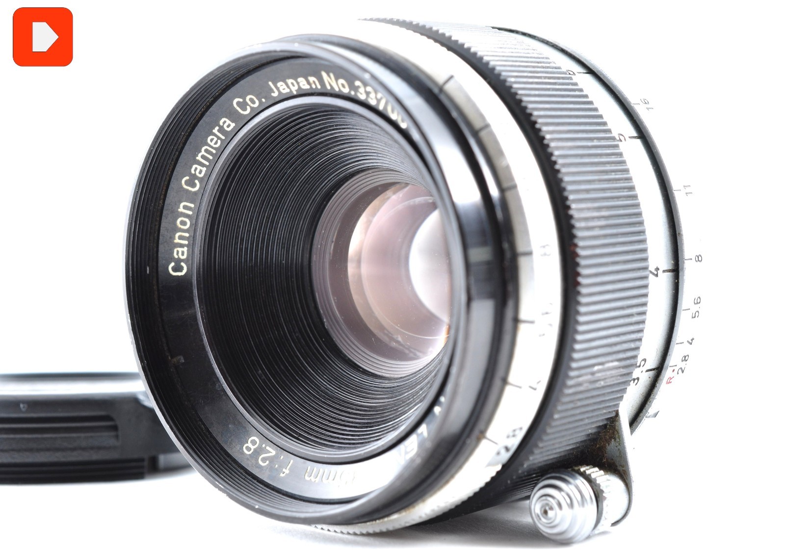 【激レア！】　Canon L 35mm f/1.5　L39 レンズ　キャノン 中古】(キヤノン) Canon 35mm F1.5 L39マウント 清掃｜ナニワ
