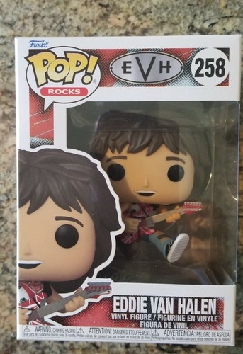 ヴァンヘイレン VAN HALEN FUNKOPOP フィギュア(レア) Amazon.com: Funko Pop! Rocks: Eddie Van Halen with Guitar