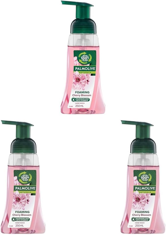 Foaming Hand Wash Soap, 250Ml, Cherry Blossom Pump, No Parabens Phthalates or Al